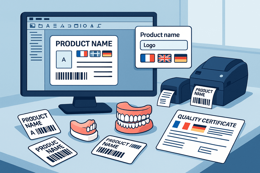 Automated Multilingual Label System
